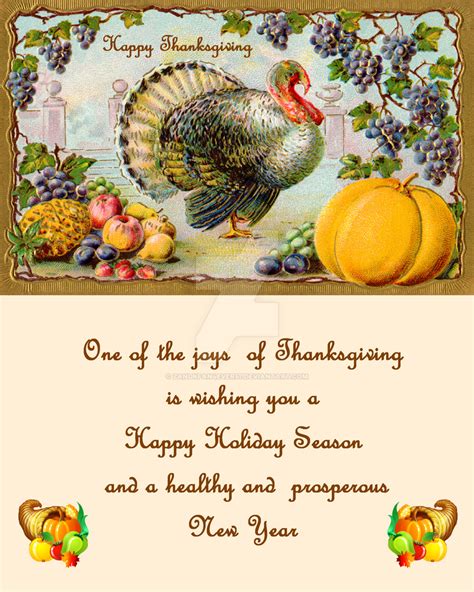 Thanksgiving Greeting Card Ii By Zandkfan4ever57 On Deviantart