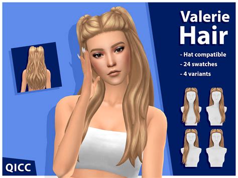 Sims 4 Valerie Hair The Sims Book