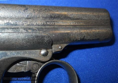 Antique 1863 Remington Elliot Derringer 4 Shot 32 Rf