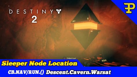 Destiny 2 Descent Cavern Warsat Sleeper Simulant Node Youtube