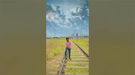 Train Ki Patri Par Photoshoot Pose 🛤 Short Photography Youtube