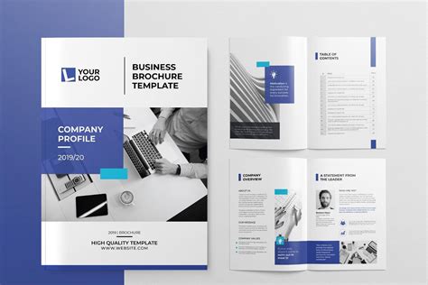 Word Profile Template 16 Pages | Company profile template, Company profile, Company profile design