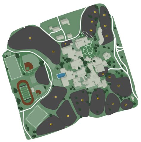 Delta College Campus Map