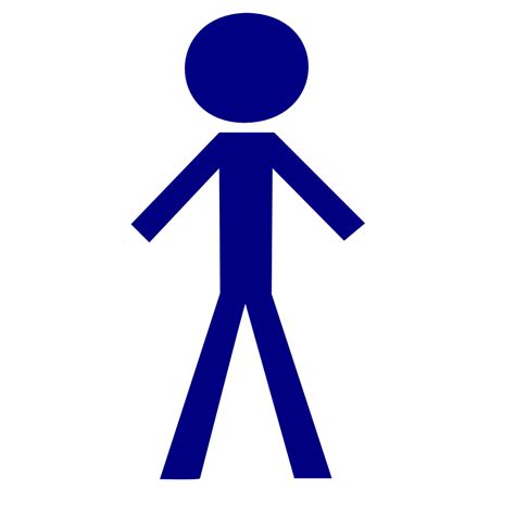 The source also offers png transparent images free: OnlineLabels Clip Art - Stick Figure Icon: Tall Male