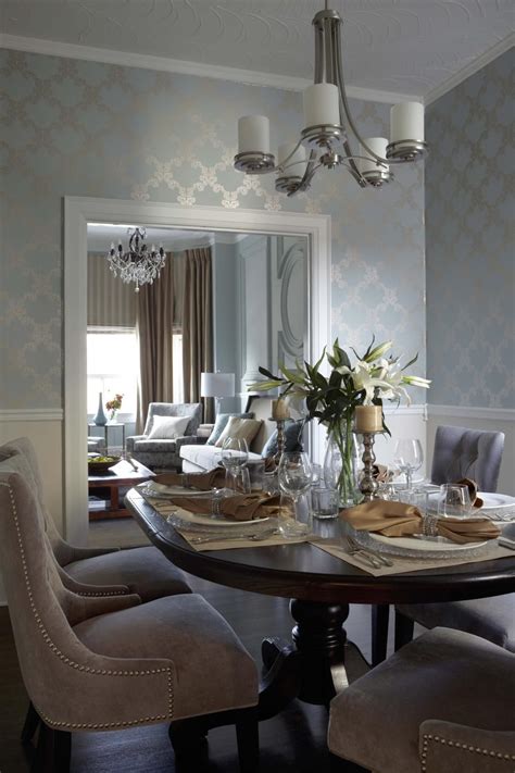 Contemporary Transitional French Country Dining Room