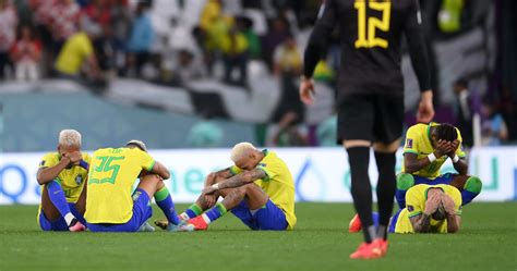 neymar brazil s shocking world cup loss to croatia stuns soccer fans across twitter news
