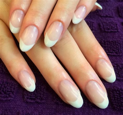 Soft French Manicure On Oval Nails Pronails Calgel Beauty Hacks