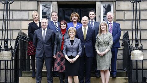 Who Is In The New Scottish Cabinet Bbc News