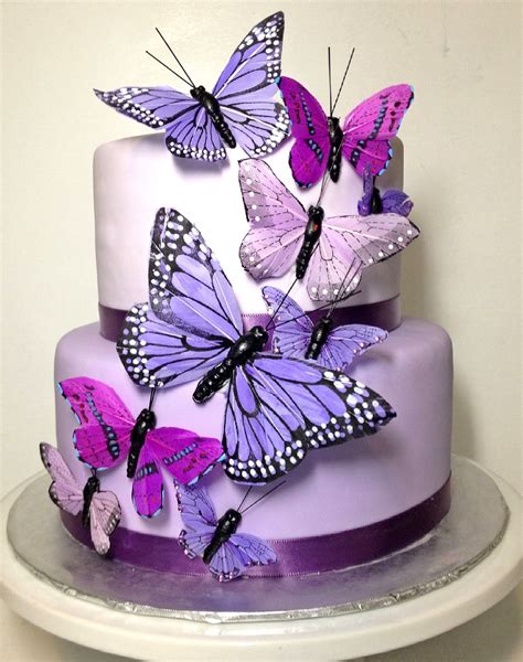 Purple Butterfly Cake Purple Butterfly Cake Butterfly Cakes Mother