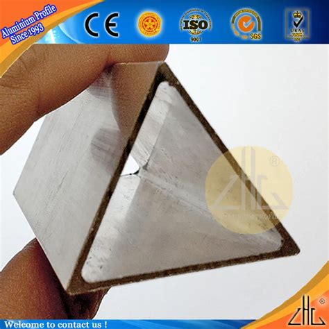 Hot Triangle Aluminum Extrusion Profile Supplieroem 6063 Extruded