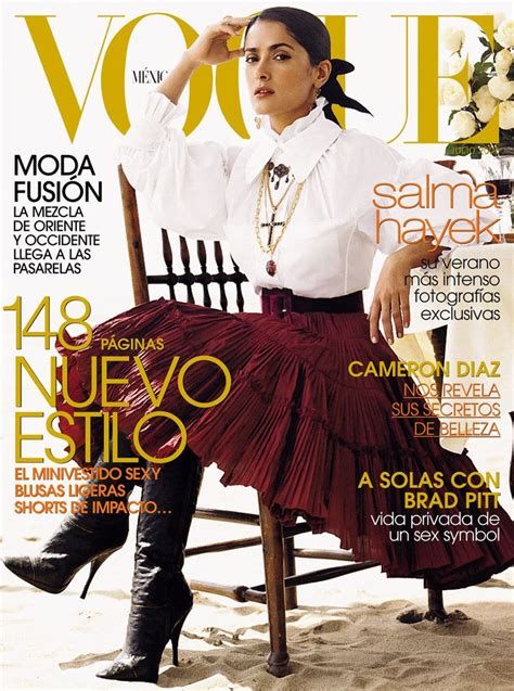 Vogue México moda belleza y estilo de vida Salma hayek Vogue
