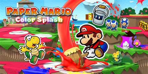 Paper Mario Color Splash Игры для Wii U Игры Nintendo