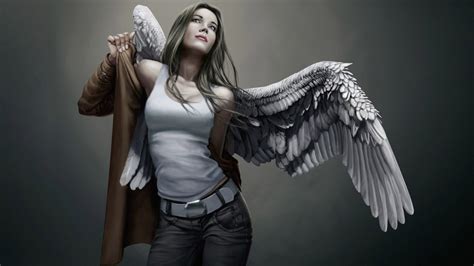 fantasy angel hd wallpaper