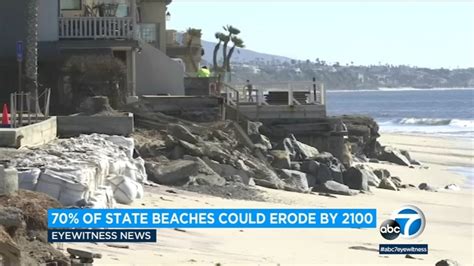 Beach Erosion Abc7 Los Angeles