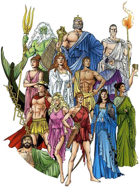 From aphrodite to zeus, a profile of who's who in greek mythology. the greek gods and goddesses by thebladeofthunder on ...