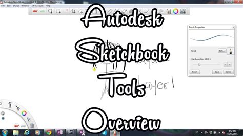 It has a variety of quality brushes and other helpful tools that artists of all skill levels will enjoy. Autodesk Sketchbook Tutorial - Tools Overview - YouTube