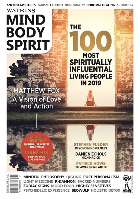 Watkins Spiritual 100 List For 2019 Watkins Mind Body Spirit Magazine