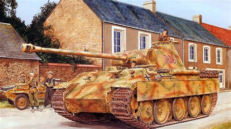 Panzer V Panther Panther Tank Hd Wallpaper Pxfuel