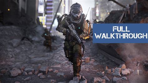 Call Of Duty Advanced Warfare Full Campaign Gameplay Walkthrough Live