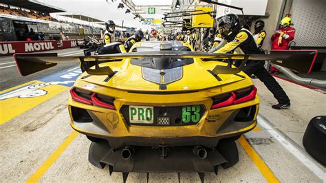 Corvette Racing C R Behind The Scenes Photos From Hours Of Le Mans
