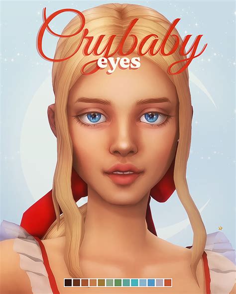 Crybaby Eyes Miiko On Patreon Sims 4 Cc Eyes Sims 4 Mm Sims 4 Body