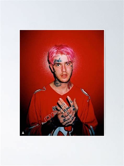 Lil Peep Poster For Sale By Monroert Redbubble