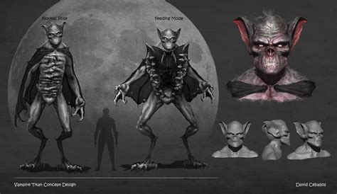 Artstation Vampire Titan Concept Design David Ceballos