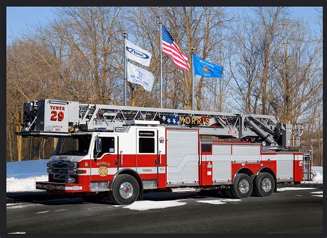 New Tower Ladder For The Morris Fpd More