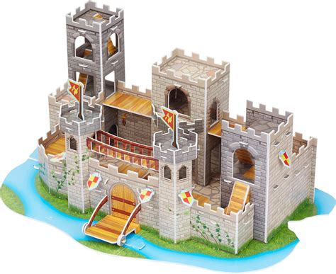 3d medieval castle puzzle d junction hobbies and toys