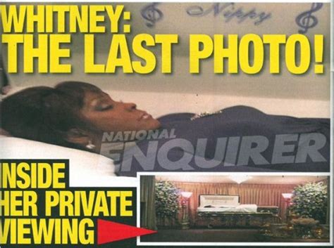 whitney houston s final casket photo published by national enquirer… [view] straight from