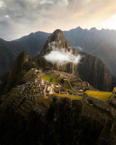 Aerial Photography Of Machu Picchu In Peru · Free Stock Photo