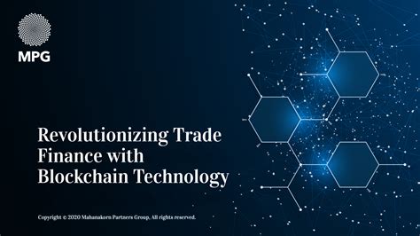 Revolutionizing Trade Finance with Blockchain Technology - EABC Thailand