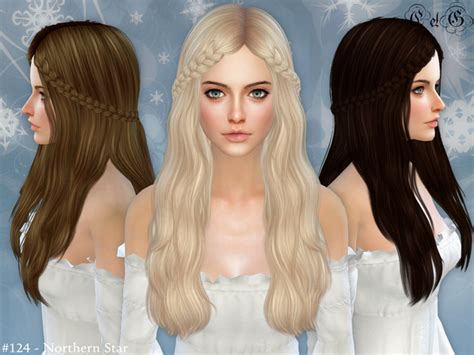 The Sims Resource Northern Star Conversion Hairstyle By Cazy Sims