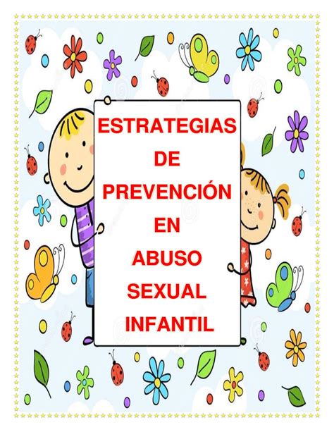 Calaméo Cartilla Pedagógica Estrategias Para Prevenir El Abuso Sexual Infantil