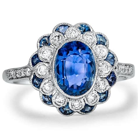 6 Amazing Antique Sapphire Engagement Rings Brilliant Earth