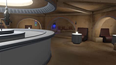 Star Wars Cantina Interior 3d Model 150 Blend Obj Free3d