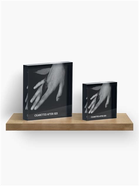 Cigarettes After Sex K Album Cover Acrylic Block By Are Redbubble