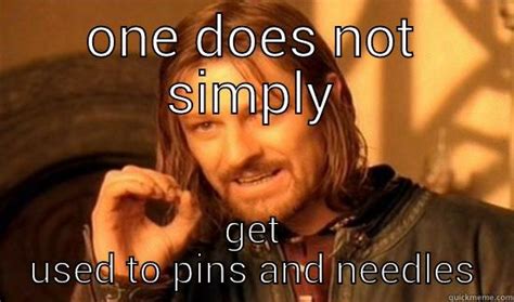 Pins And Needles Quickmeme