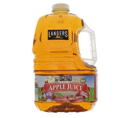 Langers 100 Pure Apple Juice Shop Juice At H E B
