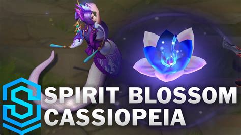 Spirit Blossom Cassiopeia Skin Spotlight League Of Legends Youtube