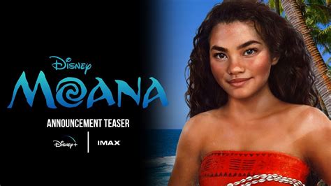 Moana Live Action Disney Annoucement Teaser YouTube