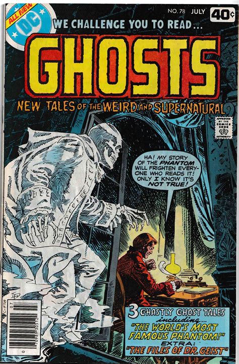 Ghosts 78 Horror Comics Comic Covers Comic Book Covers