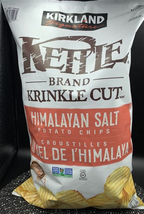 Costco Kirkland Signature Kettle Brand Krinkle Cut Himalayan Salt