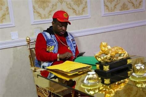 Before His Arrest Mike Sonko Showed Off His All Gold Dining Room Photos