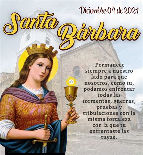 Top 63 Imagen Oracion A Santa Barbara Escrita Vn