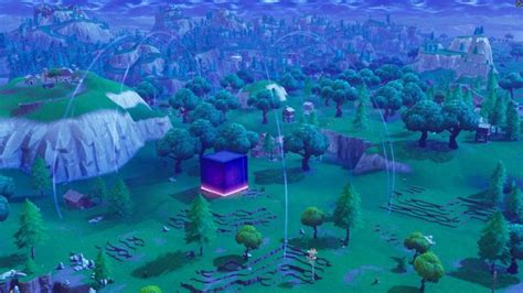 Fortnite Cube In Fatal Fields What Is The Purple Block Doing Gamerevolution
