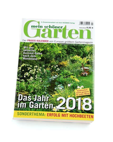 Unsere empfehlungen im mein schöner garten shop service; Mein Schöner Garten Praxis Kalender 2018 günstig online ...