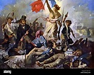 Juillet 1830 Révolution Française Photo Stock - Alamy