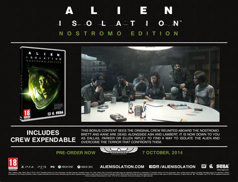 Alien Isolation Nostromo Edition Ps4 Zavvi