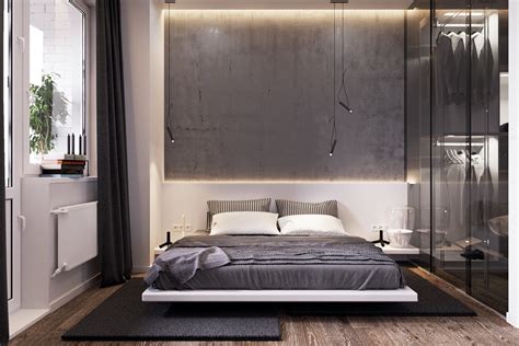 Concrete Wall Designs 30 Striking Bedrooms That Use Concrete Finish